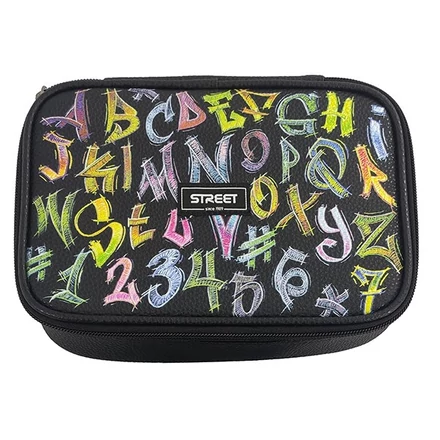 Tolltartó STREET Compact Multi 1 szintes klapnis + tároló rekesz Grafit