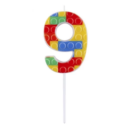 Tortagyertya JUNIOR Lego minta 9-s 10,5 cm