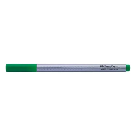 Tűfilc FABER-CASTELL Grip 0,4 mm zöld