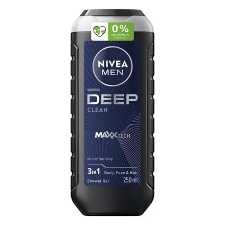 Tusfürdő NIVEA MEN deep 250 ml