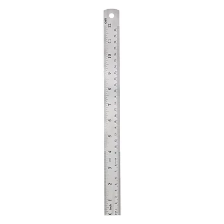 Vonalzó DELI fém 30 cm