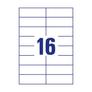Kép 3/8 - Etikett AVERY 3484-200 105x37 mm fehér univerzális 3520 címke/doboz 200+20 ív/doboz