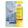 Kép 2/5 - Etikett AVERY L8013-10 105x148mm antimikrobiális átlátszó 40 címke/doboz 10 ív/doboz