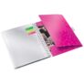 Kép 5/7 - Spirálfüzet LEITZ Wow Active A/4 80 lapos kockás rózsaszín