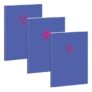 Kép 2/2 - Füzet ARS UNA A/4 40 lapos extra kapcsos ponthálós violet spring