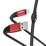 Kép 2/2 - Adatkábel HAMA Extreme Lightning 1,5m fekete/piros