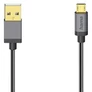 Kép 1/2 - Adatkábel HAMA Micro-USB 0,75m fekete