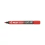 Kép 2/2 - Alkoholos marker PILOT 100 kerek piros