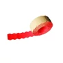 Kép 2/2 - Árazószalag FORTUNA 25x12 mm perforált piros 10 tekercs/csomag