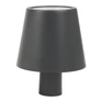Kép 2/2 - Asztali lámpa ADDLIVING LED tölthető Bottle light szürke
