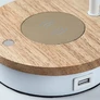 Kép 2/5 - Asztali lámpa RÁBALUX Mosley halogén E14 1xmax25W fém/fa fehér