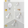 Kép 4/5 - Asztali lámpa RÁBALUX Mosley halogén E14 1xmax25W fém/fa fehér