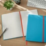 Kép 2/2 - Beírókönyv kockás LEITZ B/5 80 lapos Cosy Soft Touch keményfedeles nyugodtkék
