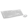 Kép 3/5 - Billentyűzet + egér vezeték nélküli LOGITECH MK295 Silent HUN 2,4 Ghz fehér