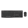 Kép 1/5 - Billentyűzet + egér vezeték nélküli LOGITECH MK295 Silent HUN 2,4 Ghz grafitszürke