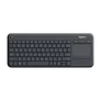 Kép 1/5 - Billentyűzet vezeték nélküli LOGITECH K400 Plus Touchpad fekete