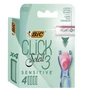 Kép 1/2 - Borotvafej BIC Soleil Click3 Sensitive női 4 darab/bliszter
