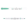 Kép 2/2 - Ecsetfilc kétvégű ZEBRA Mildliner Fluorescent türkiz