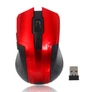Kép 1/2 - Egér vezeték nélküli SILVERLINE RF-107 USB piros