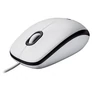 Kép 3/3 - Egér vezetékes LOGITECH M100 USB 1000 DPI fehér