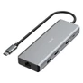Kép 1/2 - Elosztó HUB HAMA USB 3.1 + 4xUSB 3.1/2xHDMI/LAN/USB-C + tápegység