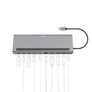 Kép 2/3 - Elosztó HUB HAMA USB Type-C + 4xUSB 3.2/2xHDMI/DP/LAN/USB Type-C/PD/SD