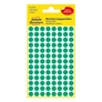 Kép 1/5 - Etikett AVERY 3012 jelölőpont 8mm zöld 416 darabos