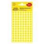 Kép 1/5 - Etikett AVERY 3013 jelölőpont 8mm sárga 416 darabos