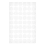Kép 2/5 - Etikett AVERY 3145 jelölőpont 12mm fehér 270 darabos