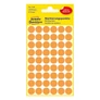 Kép 1/3 - Etikett AVERY 3148 jelölőpont 12 mm neon narancssárga 270 címke/doboz 5 ív/doboz