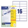 Kép 1/5 - Etikett AVERY 3423 105x35mm univerzális 1600 címke/doboz 100 ív/doboz