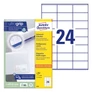 Kép 1/4 - Etikett AVERY 3475 70x36mm univerzális 2400 címke/doboz 100 ív/doboz