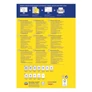 Kép 5/5 - Etikett AVERY 3481-10 70x41mm univerzális 240 címke/doboz 10 ív/doboz