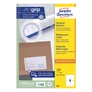 Kép 2/5 - Etikett AVERY 3483 105x148mm univerzális 400 címke/doboz 100 ív/doboz