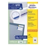 Kép 2/4 - Etikett AVERY 3668 52,5x21,2mm univerzális 5600 címke/doboz 100 ív/doboz