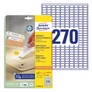 Kép 1/4 - Etikett AVERY L4730REV-25 17,8x10mm visszaszedhető 6750 címke/doboz 25 ív/doboz