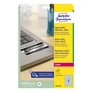 Kép 2/5 - Etikett AVERY L6013-20 210x297mm laser ezüst 20 címke/doboz 20 ív/doboz