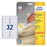 Kép 1/2 - Etikett AVERY L6031REV-25 96x16,9 mm univerzális visszaszedhető fehér