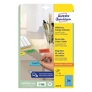 Kép 2/5 - Etikett AVERY L6032-20 63,5x33,9mm univerzális kék 480 címke/doboz 20 ív/doboz