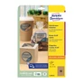 Kép 1/2 - Etikett AVERY L7108-25 105x57 mm újrahasznosított barna kraft 25 íves