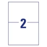 Kép 3/4 - Etikett AVERY L8002-10 210x148mm antimikrobiális fehér 20 címke/doboz 10 ív/doboz