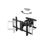 Kép 3/5 - Falitartó HAMA Prémium Full Motion 2 kar 94-228 cm 37"-90" fekete