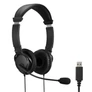 Kép 1/4 - Fejhallgató KENSINGTON mikrononos USB-A csatlakozóval