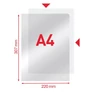 Kép 2/2 - Genotherm "L" ESSELTE A/4 105 mikron luxus víztiszta 100 darabos
