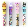 Kép 1/3 - Golyóstoll NEBULO 0,7 mm 10 színű Funny Animals