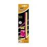 Kép 1/2 - Grafitceruza BIC Eco Evolution Black HB hatszögletű 2 darabos neon+radír+hegyező