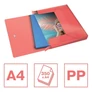 Kép 2/2 - Gumis mappa ESSELTE Colour Breeze PP Jumbo Plus A/4 40mm korall