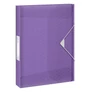 Kép 1/2 - Gumis mappa ESSELTE Colour Breeze PP Jumbo Plus A/4 40mm levendula