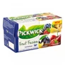 Kép 2/2 - Gyümölcstea PICKWICK Fruit Fusion kék variációk eper-szilva-fahéj-citrom-gyömbér-erdei gyümölcs 20 filter/doboz
