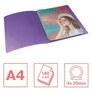 Kép 2/2 - Gyűrűskönyv ESSELTE Colour Breeze A/4 25 mm 4 gyűrű PP levendula